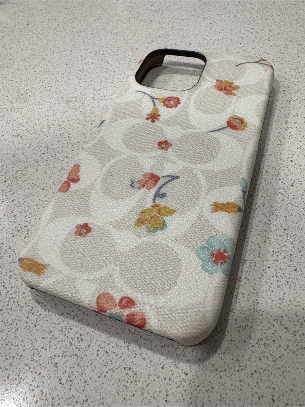 Coach Floral Printed Phone Case - 13 pro max